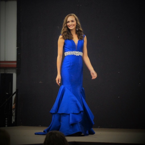 Cobalt Pageant Dresses